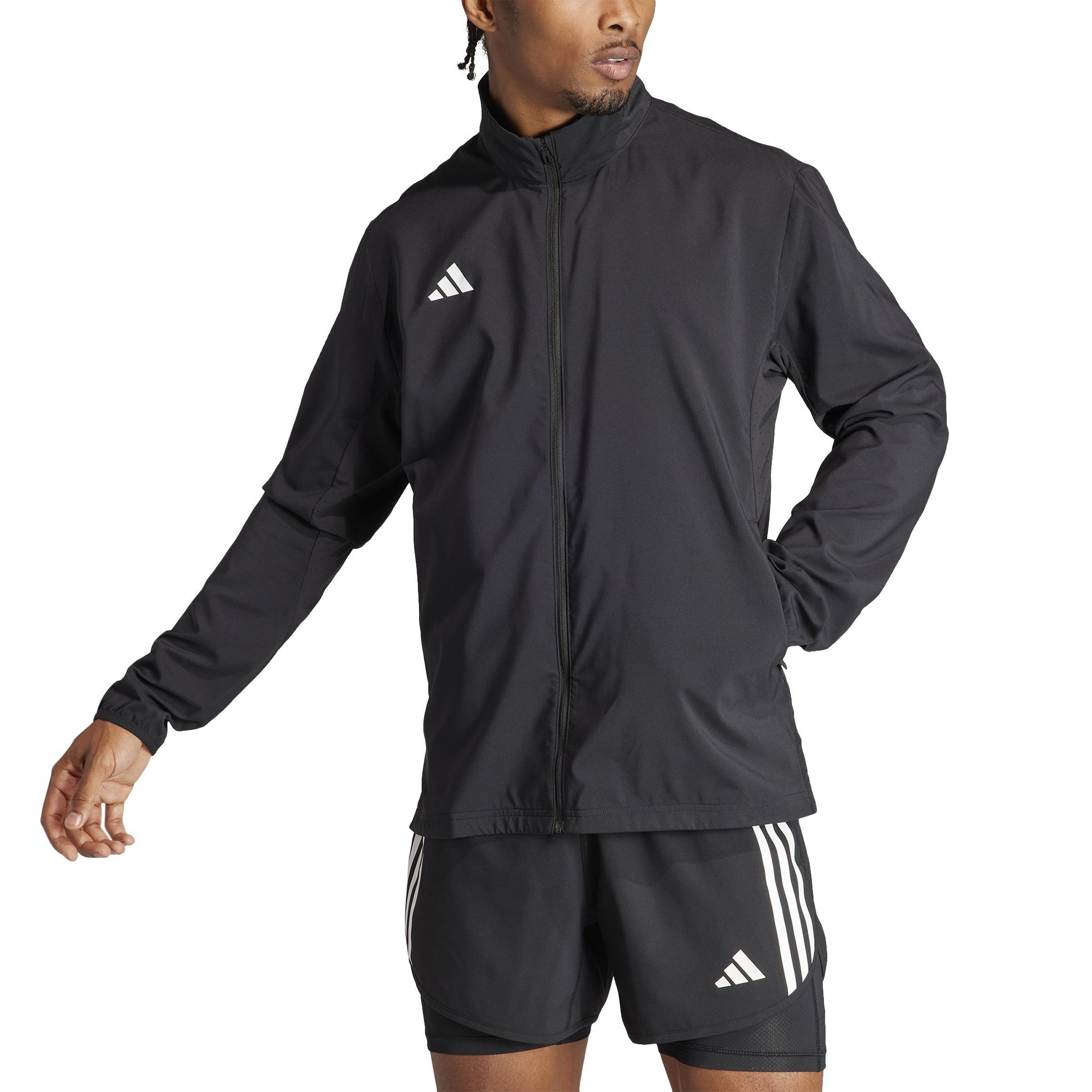 Adizero Essentials Running Jacket, Black, , large image number 0
