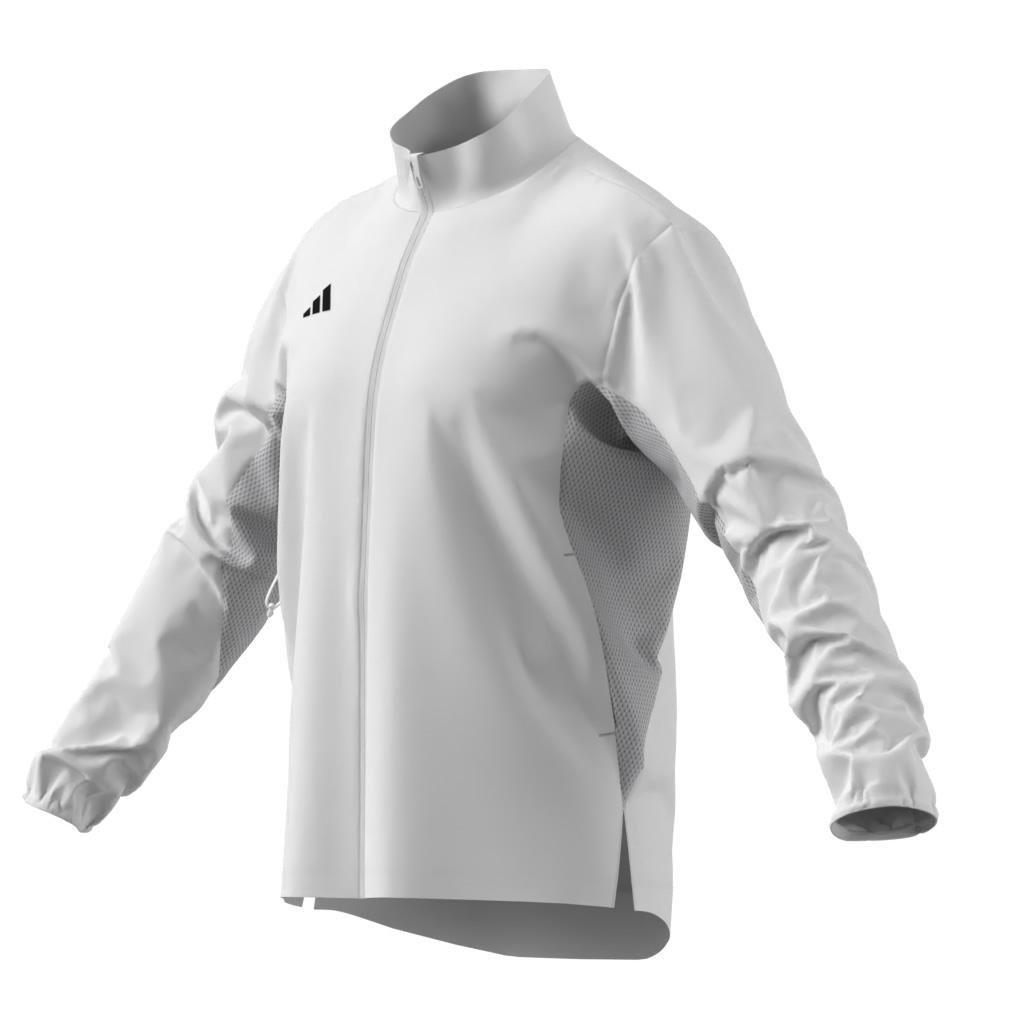 Adizero Essentials Running Jacket, White, , large image number 9