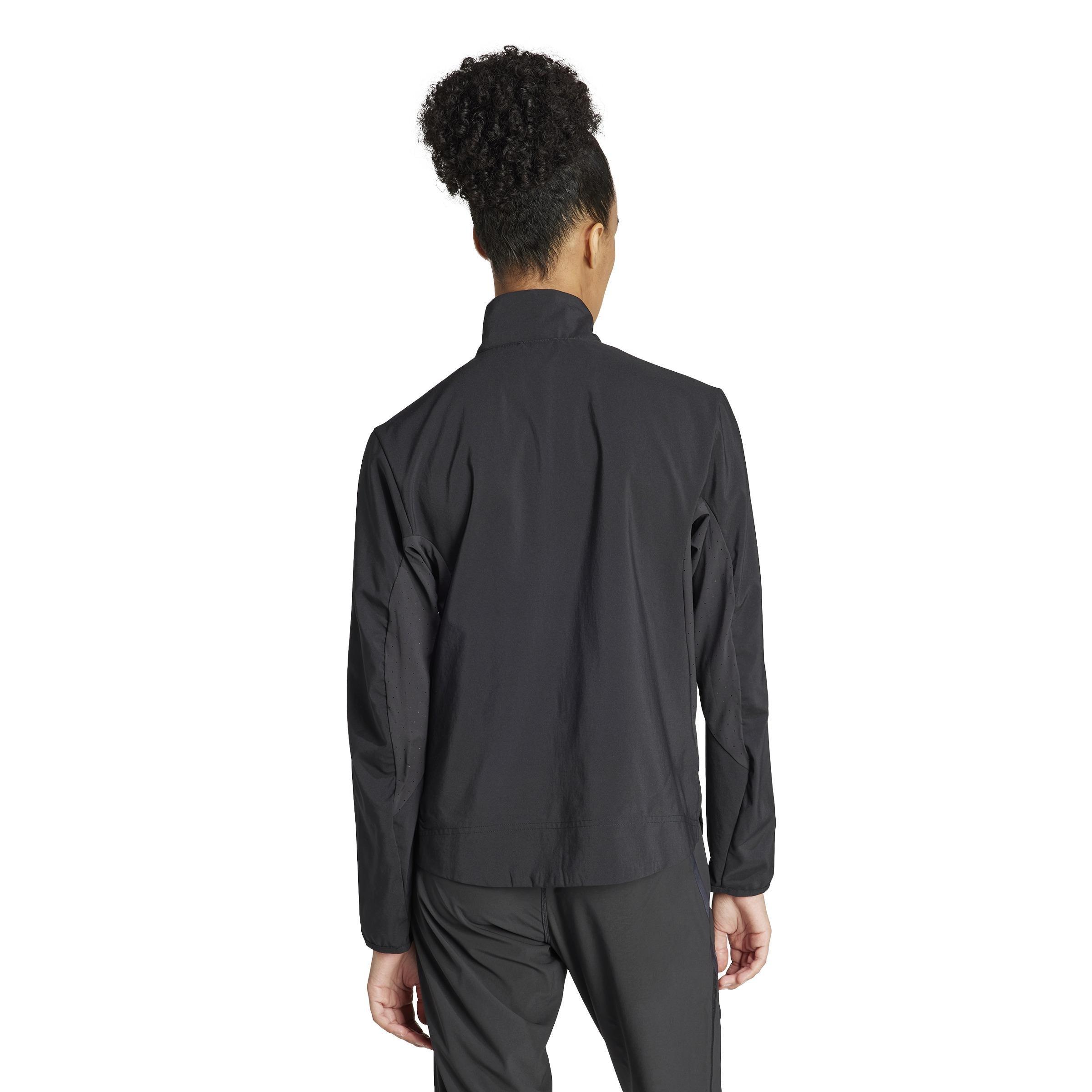 Adizero Essentials Running Jacket, Black, A701_ONE, large image number 5