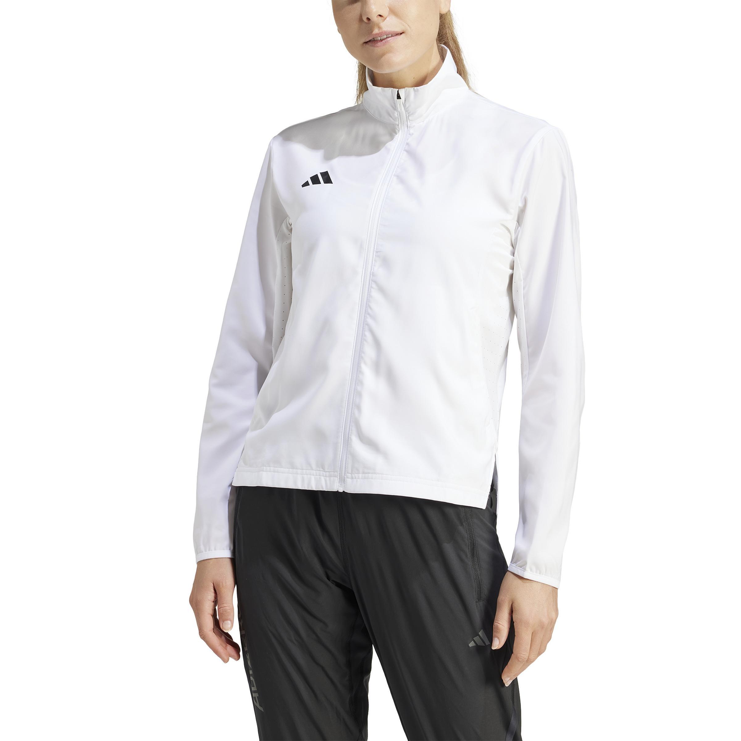 Women Adizero Essentials Running Jacket, White, A701_ONE, large image number 0