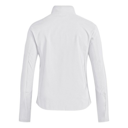 Women Adizero Essentials Running Jacket, White, A701_ONE, large image number 4