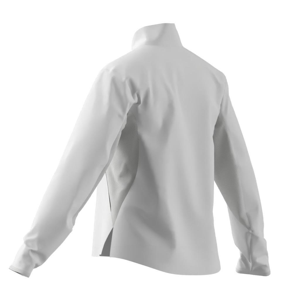 Adizero Essentials Running Jacket, White, A701_ONE, large image number 14