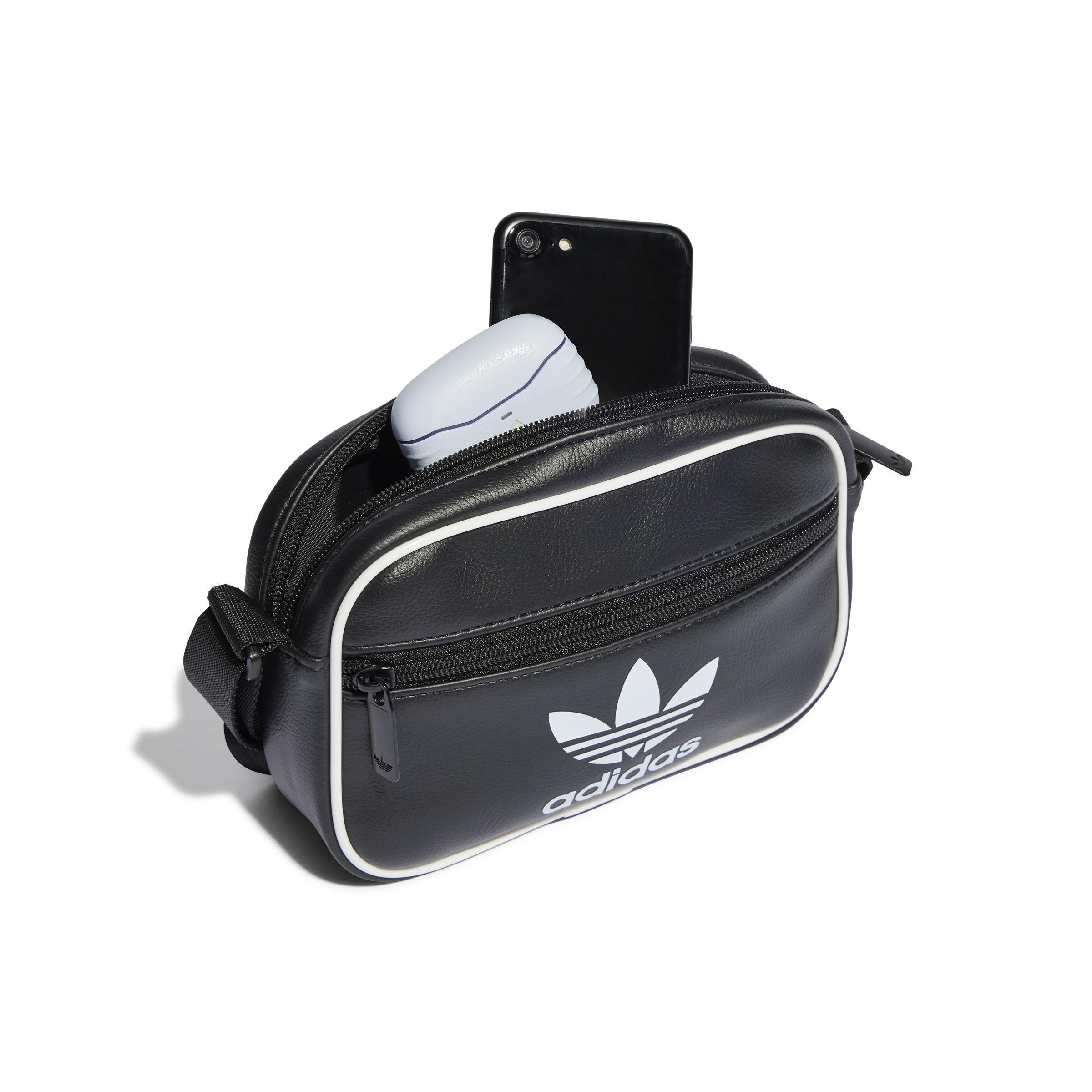adidas - Unisex Adicolor Classic Mini Airliner Bag, Black