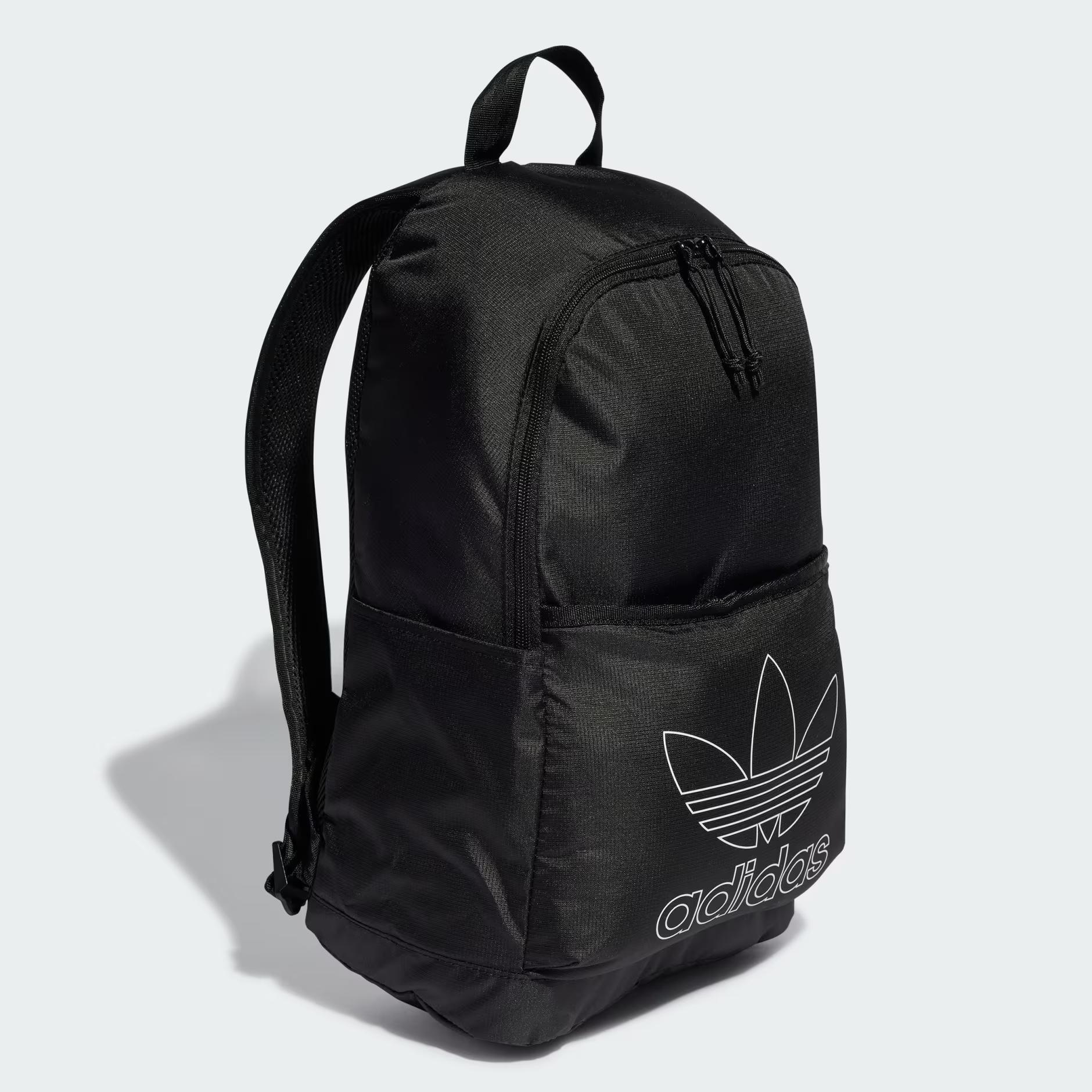 Unisex Adicolor Backpack, Black, A701_ONE, large image number 1