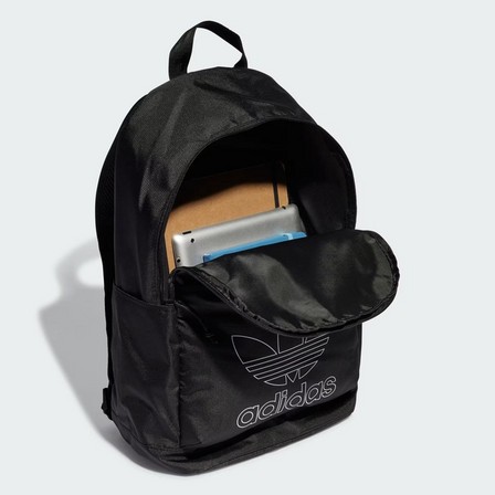 Unisex Adicolor Backpack, Black, A701_ONE, large image number 1