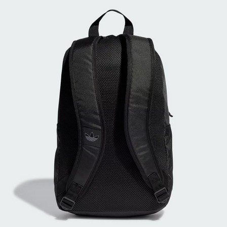 Unisex Adicolor Backpack, Black, A701_ONE, large image number 3