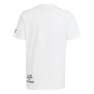 Kids Unisex Adidas Originals X Hello Kitty T-Shirt, White, A701_ONE, thumbnail image number 2