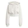 Women Stella Mccartney Sportswear Cropped Hoodie, White, A701_ONE, thumbnail image number 0