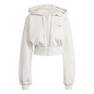 Women Stella Mccartney Sportswear Cropped Hoodie, White, A701_ONE, thumbnail image number 2