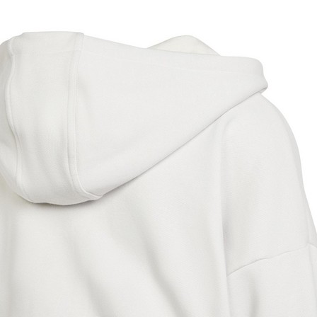 Women Stella Mccartney Sportswear Cropped Hoodie, White, A701_ONE, large image number 5