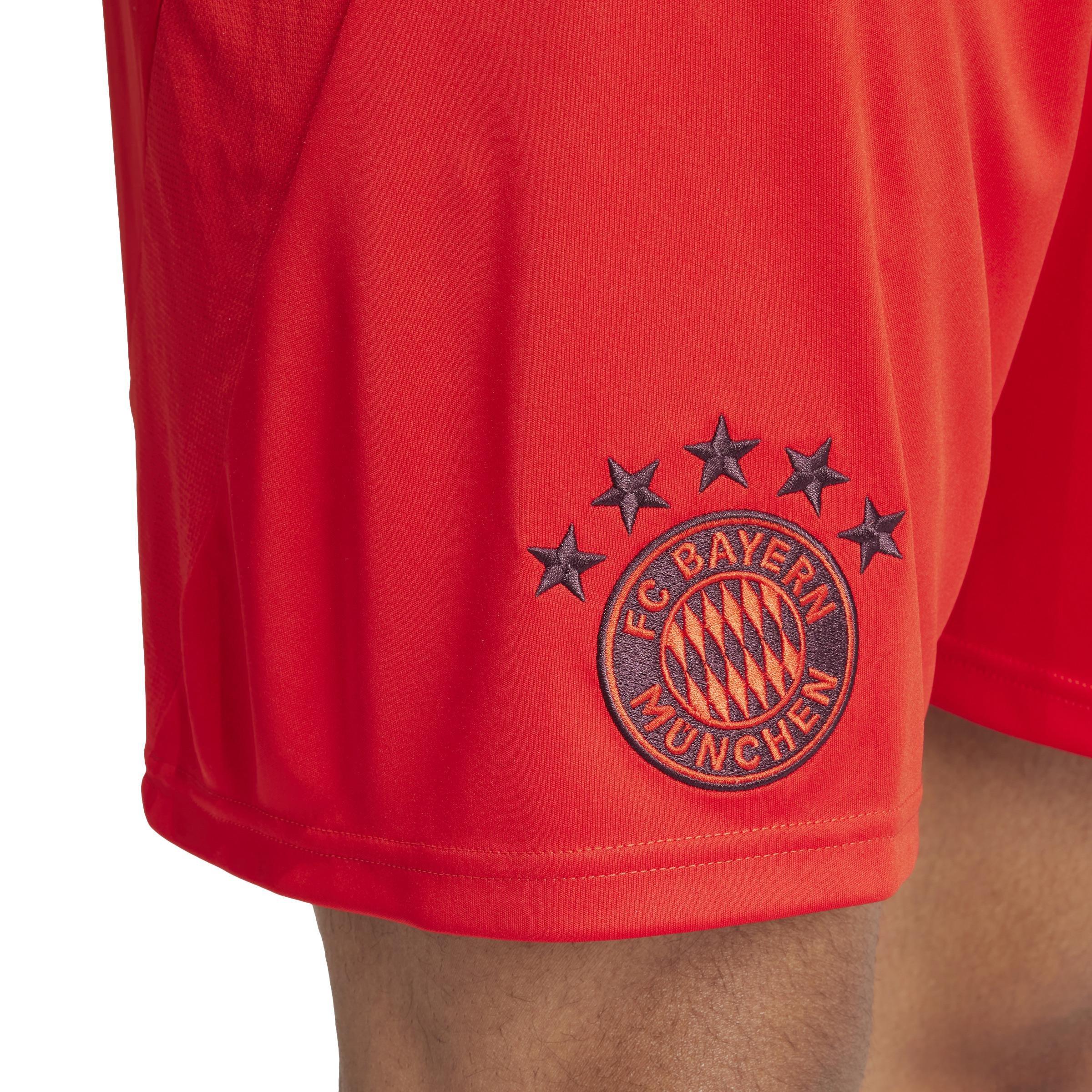 Men Fc Bayern 24/25 Home Shorts, Red, A701_ONE, large image number 3