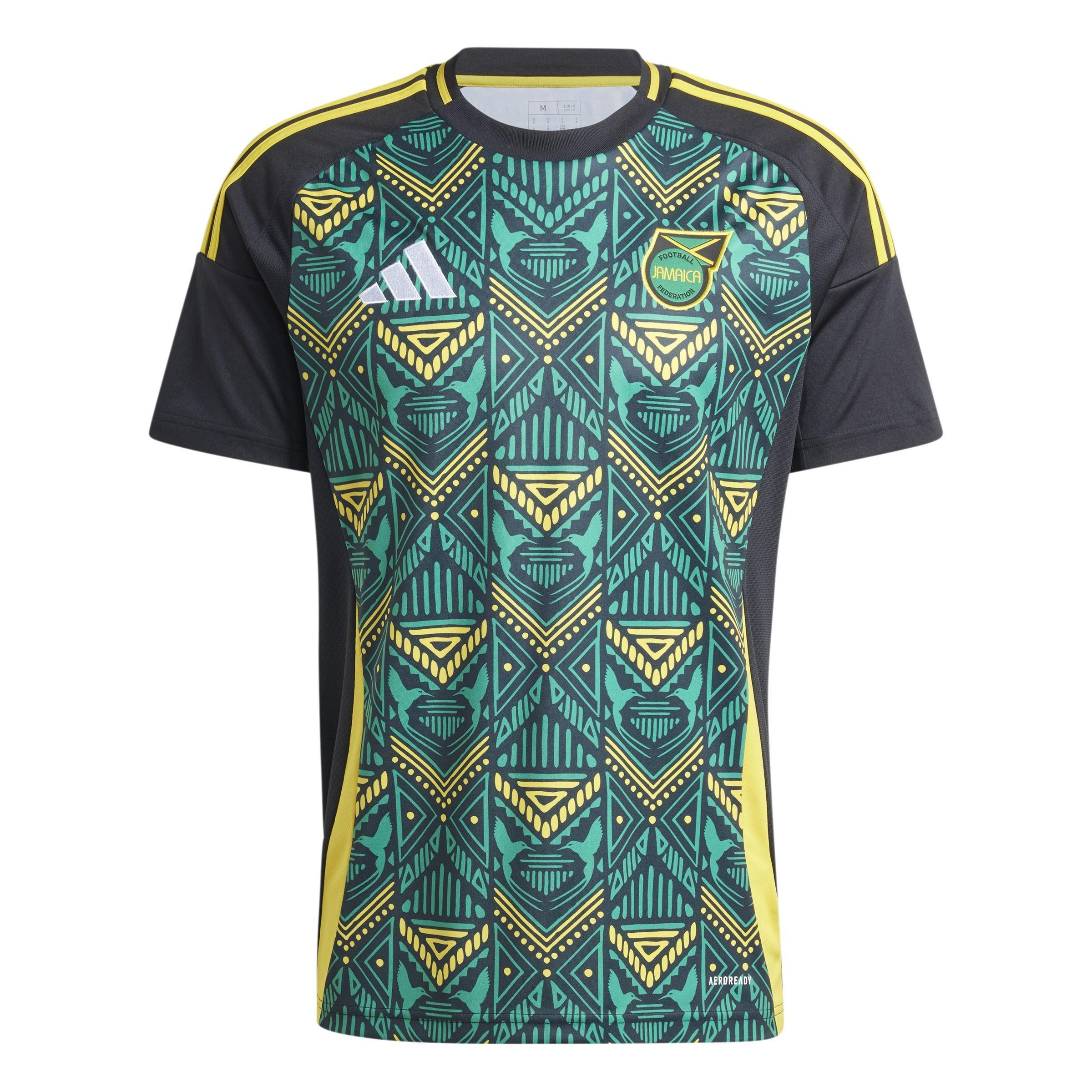 Jamaica 24 Away Jersey, Black, A701_ONE, large image number 0