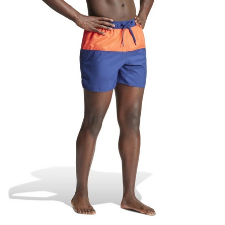 Men Colourblock Clx Swim Shorts, Blue, A701_ONE, large image number 9