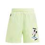 Kids Boys Adidas X Disney Mickey Mouse Swim Shorts, Green, A701_ONE, thumbnail image number 0