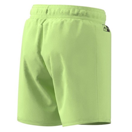 Kids Boys Adidas X Disney Mickey Mouse Swim Shorts, Green, A701_ONE, large image number 3
