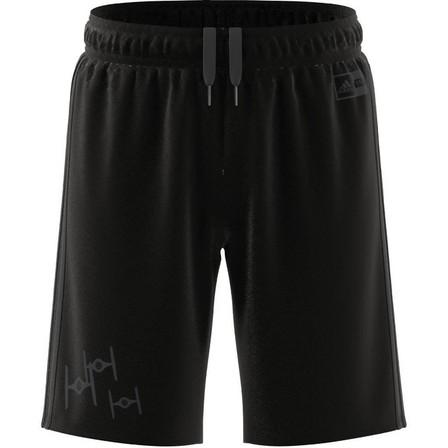 Kids Boys Adidas X Star Wars Shorts, Black, A701_ONE, large image number 7