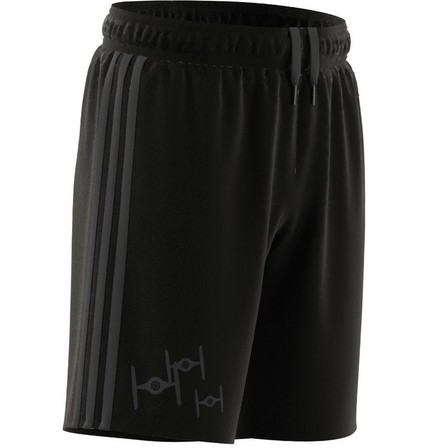 Kids Boys Adidas X Star Wars Shorts, Black, A701_ONE, large image number 8