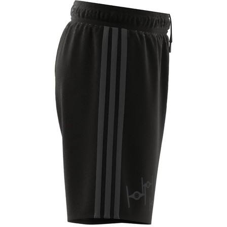 Kids Boys Adidas X Star Wars Shorts, Black, A701_ONE, large image number 12