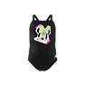 Kids Girls Adidas X Disney Minnie Vacation Memories Swimsuit, Black, A701_ONE, thumbnail image number 13