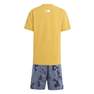 Kids Unisex Adidas X Disney Tee Set, Yellow, A701_ONE, thumbnail image number 2