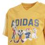 Kids Unisex Adidas X Disney Tee Set, Yellow, A701_ONE, thumbnail image number 5