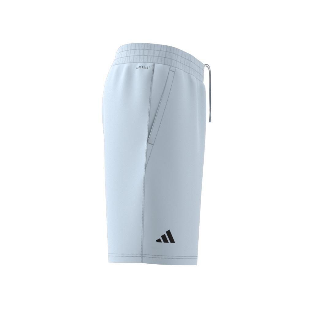 Men Club 3-Stripes Tennis Shorts, White, A701_ONE, large image number 3