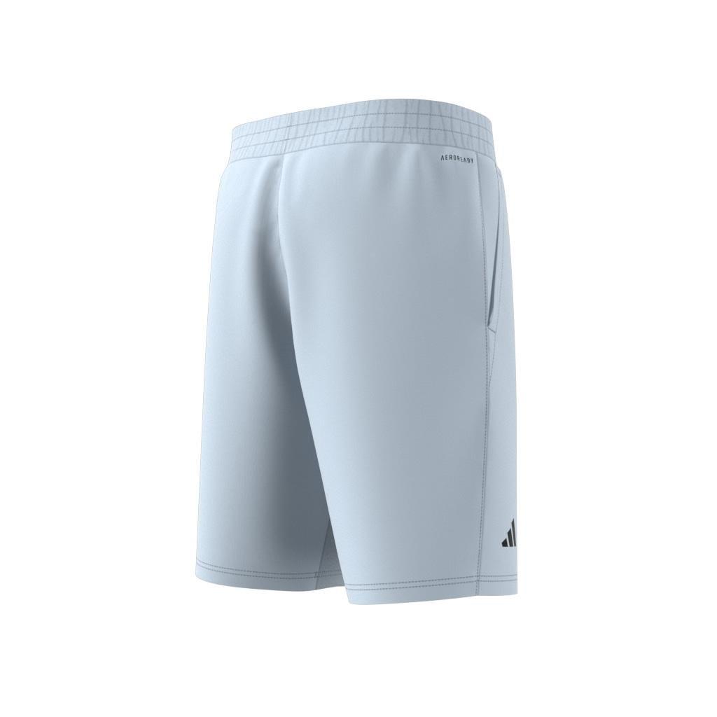 Men Club 3-Stripes Tennis Shorts, White, A701_ONE, large image number 5
