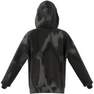 Kids Unisex Future Icons Allover Print Hoodie Kids, Black, A701_ONE, thumbnail image number 2