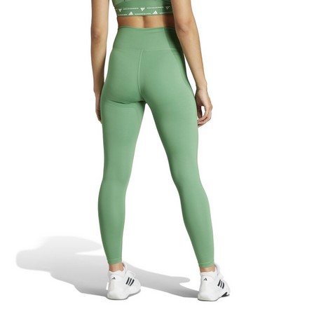 Women Training Essentials High-Waisted 7/8 Leggings, Green, A701_ONE, large image number 4