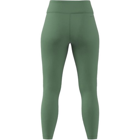 Women Training Essentials High-Waisted 7/8 Leggings, Green, A701_ONE, large image number 8