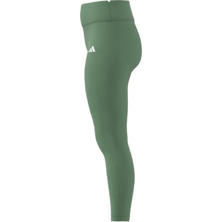 Women Training Essentials High-Waisted 7/8 Leggings, Green, A701_ONE, large image number 12
