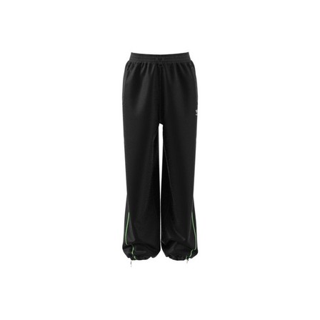 Women Loose Parachute Trousers, Black, A701_ONE, large image number 9