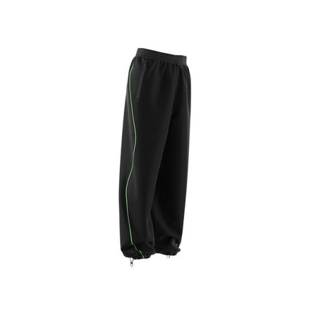 Women Loose Parachute Trousers, Black, A701_ONE, large image number 13