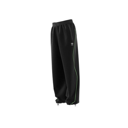 Women Loose Parachute Trousers, Black, A701_ONE, large image number 14