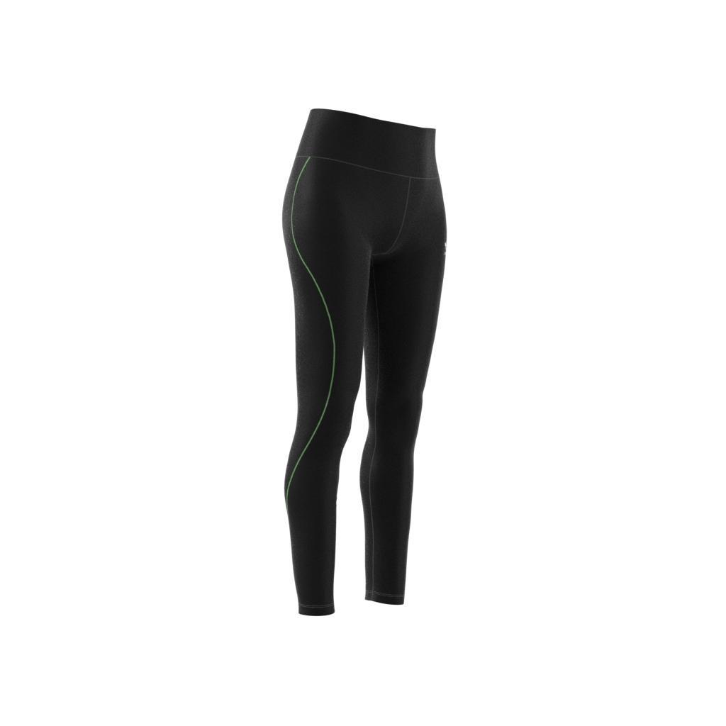 Women Full Length Graphic Leggings, Black, A701_ONE, large image number 8
