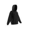 Women Embellished Oversized Hoodie, Black, A701_ONE, thumbnail image number 0