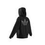 Women Embellished Oversized Hoodie, Black, A701_ONE, thumbnail image number 6