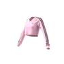 Women Long Sleeve Cropped Jersey, Pink, A701_ONE, thumbnail image number 8