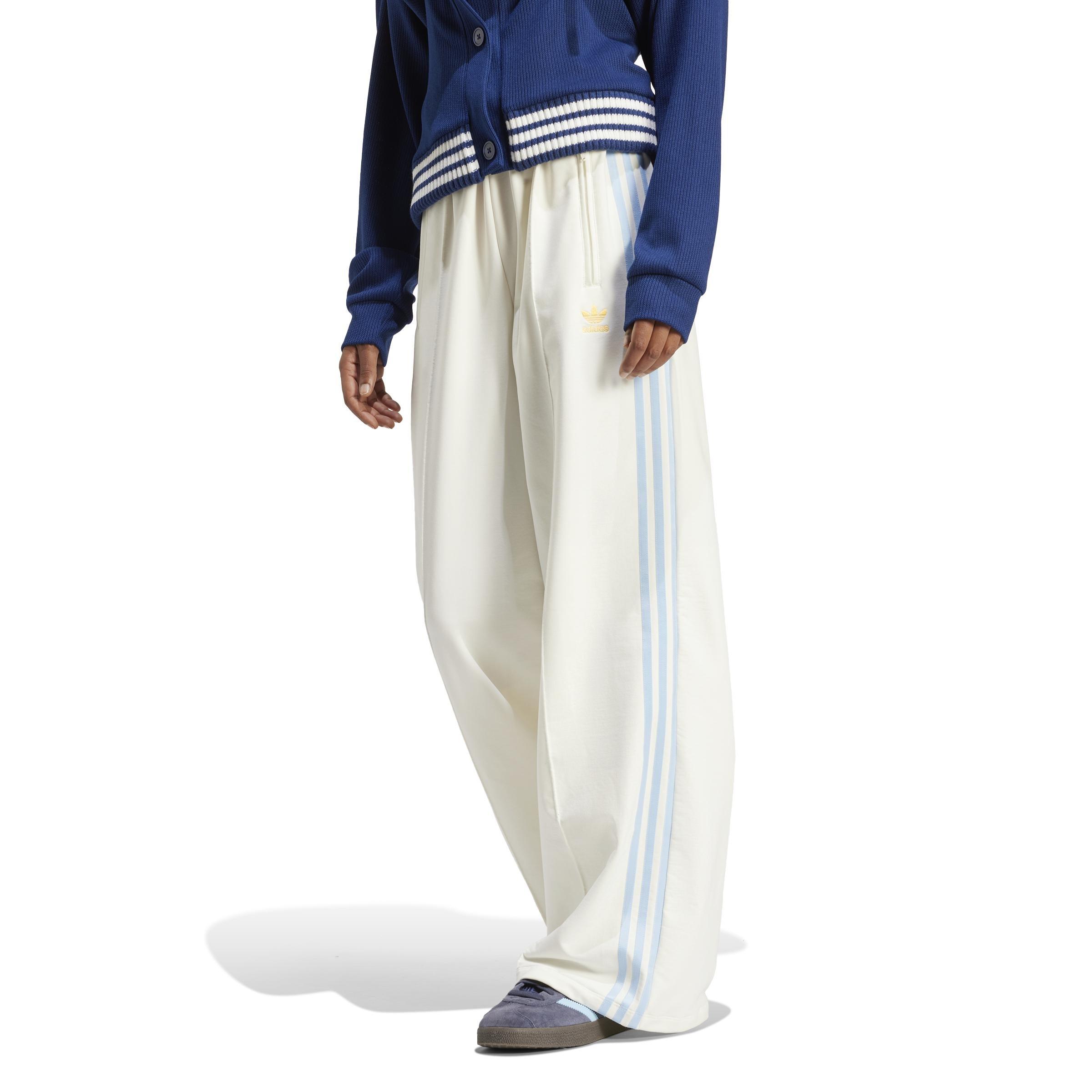 adidas - Women Loose Track Suit Joggers, White