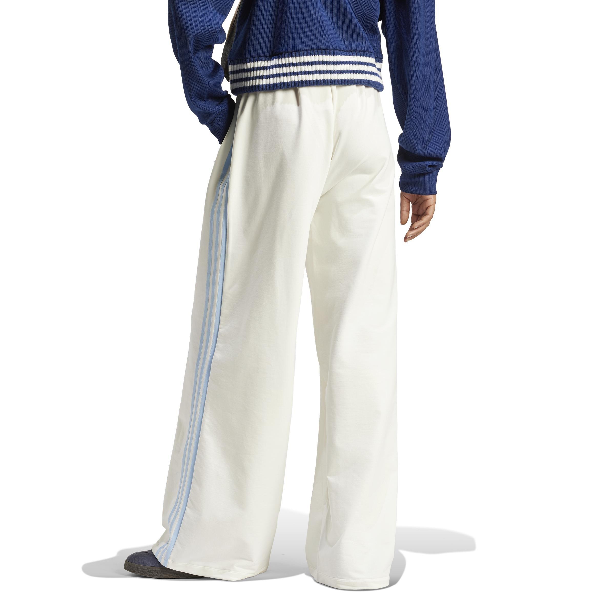 adidas - Women Loose Track Suit Joggers, White