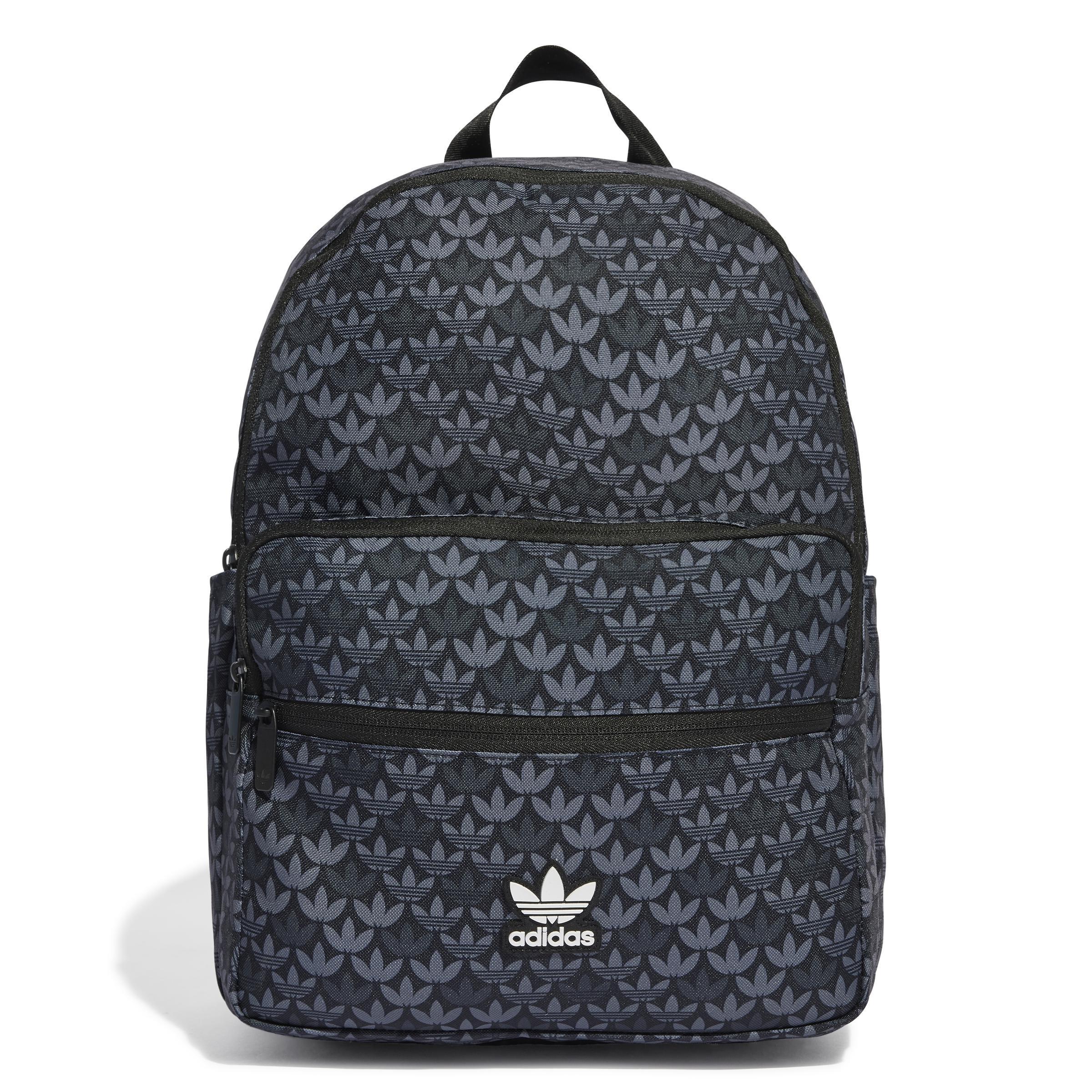 Unisex Monogram Backpack, Black, , large image number 0