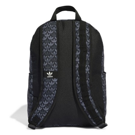 Unisex Monogram Backpack, Black, A701_ONE, large image number 2