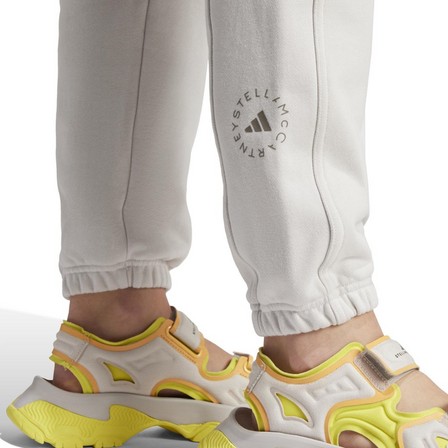 Women Adidas By Stella Mccartney Regular Joggers, White, A701_ONE, large image number 4
