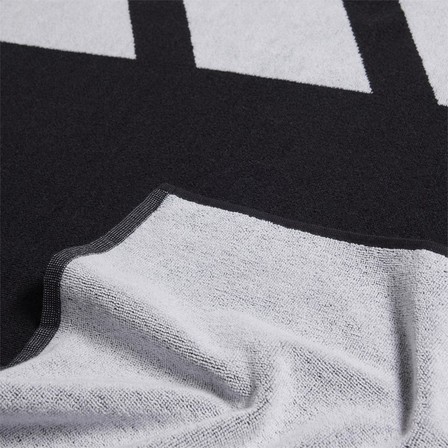 Unisex Towel Large, Black, A701_ONE, large image number 1