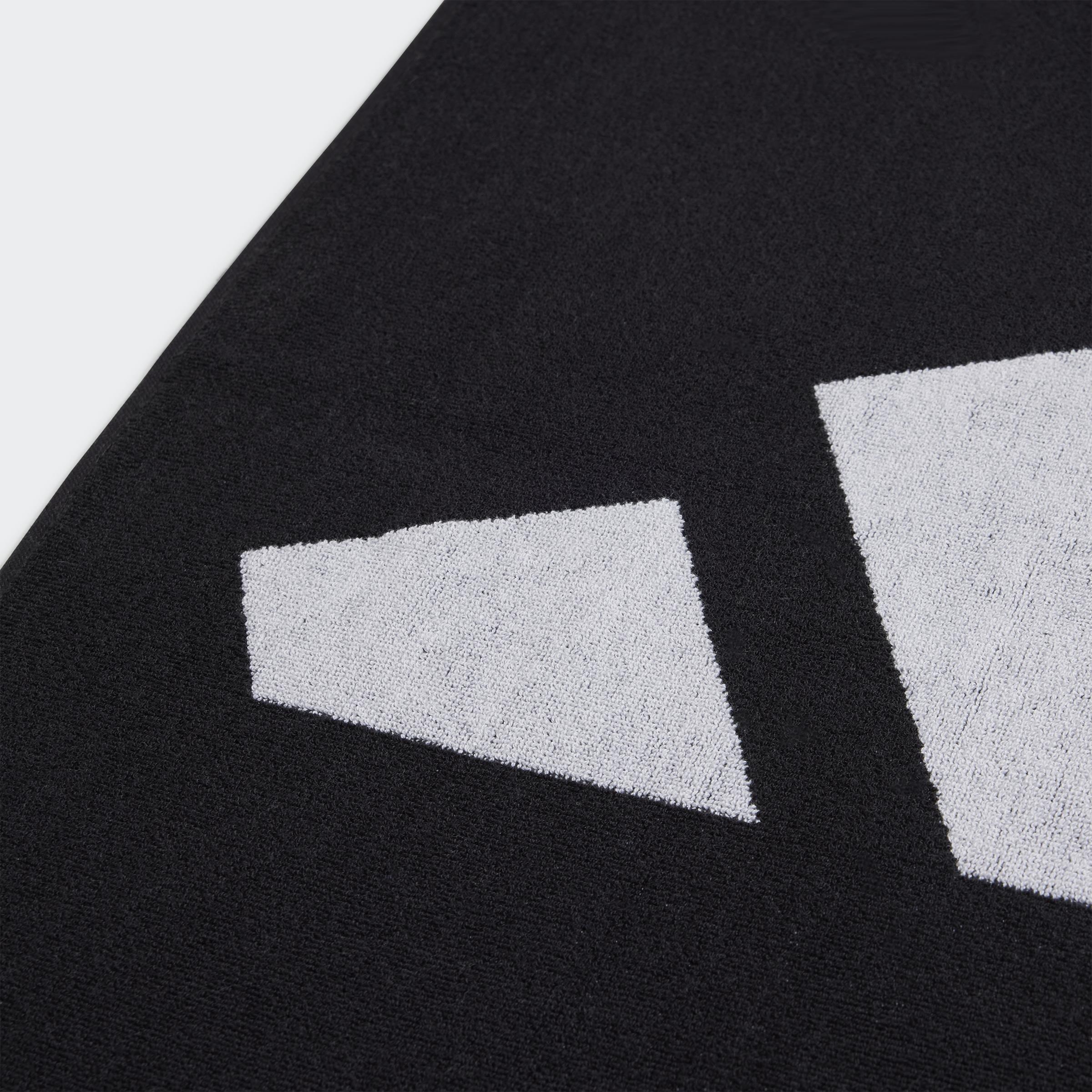 Unisex Towel Large, Black, A701_ONE, large image number 2