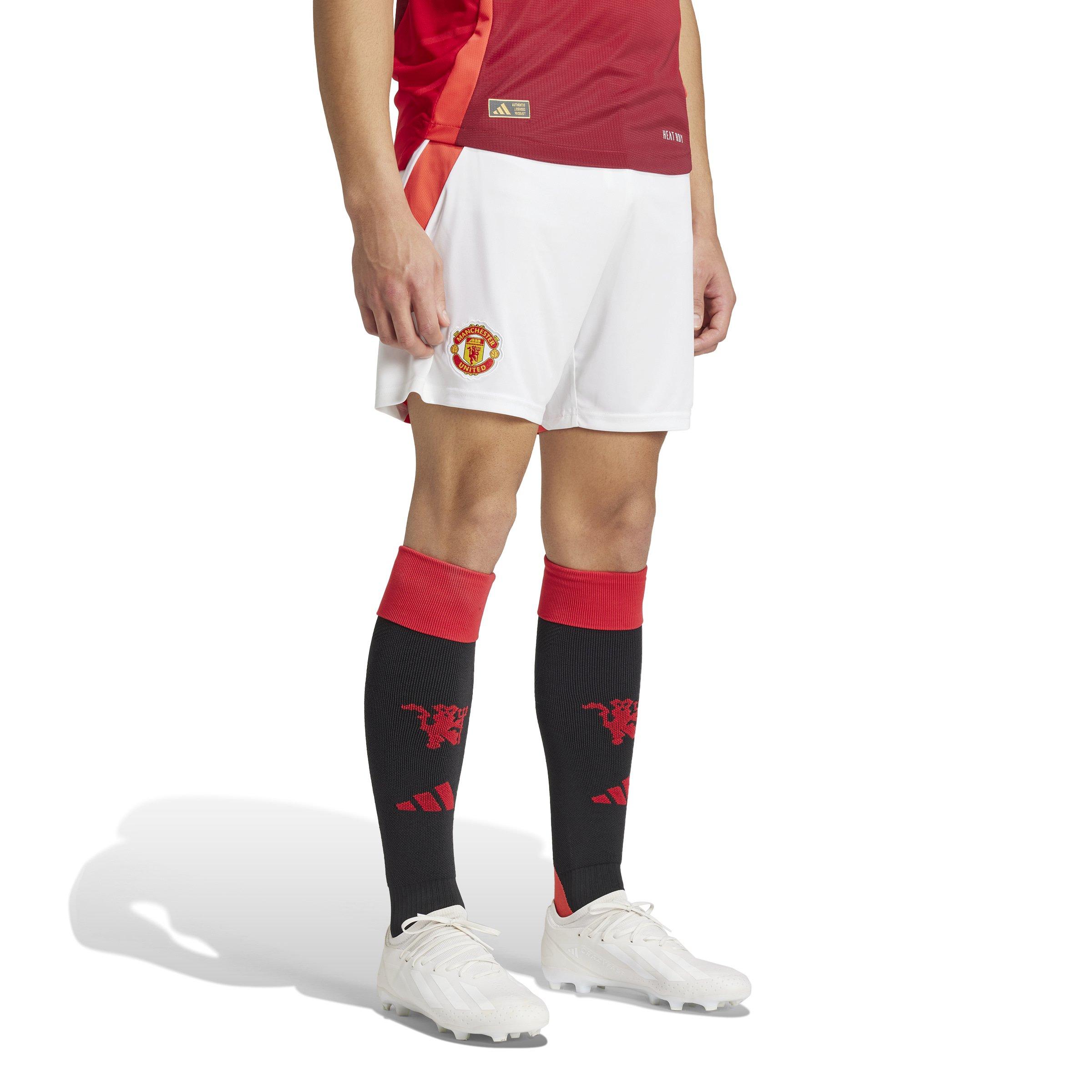 Manchester United 24/25 Home Shorts, White, , large image number 0