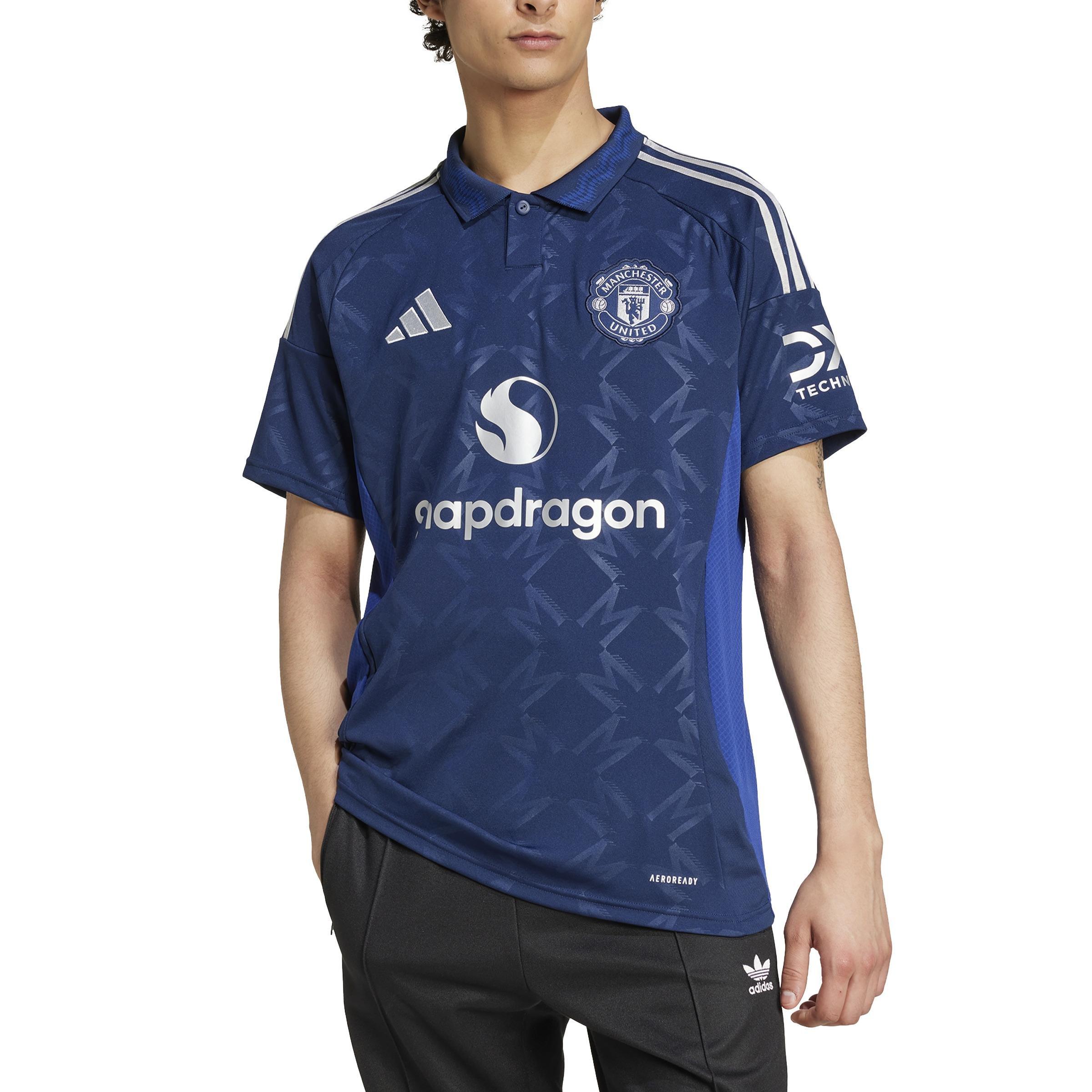 Manchester United 24/25 Away Jersey, Blue, , large image number 2