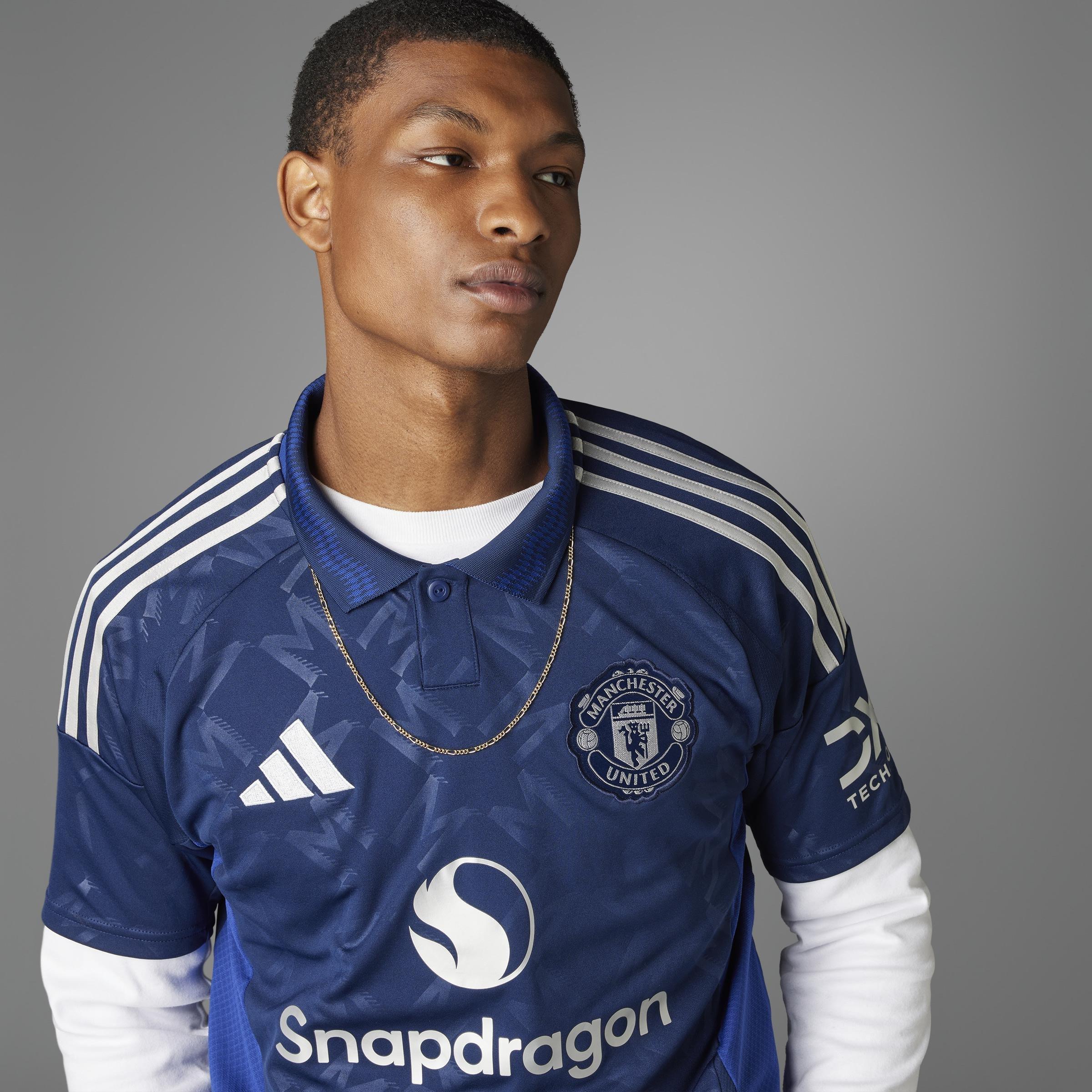 Manchester United 24/25 Away Jersey, Blue, , large image number 12