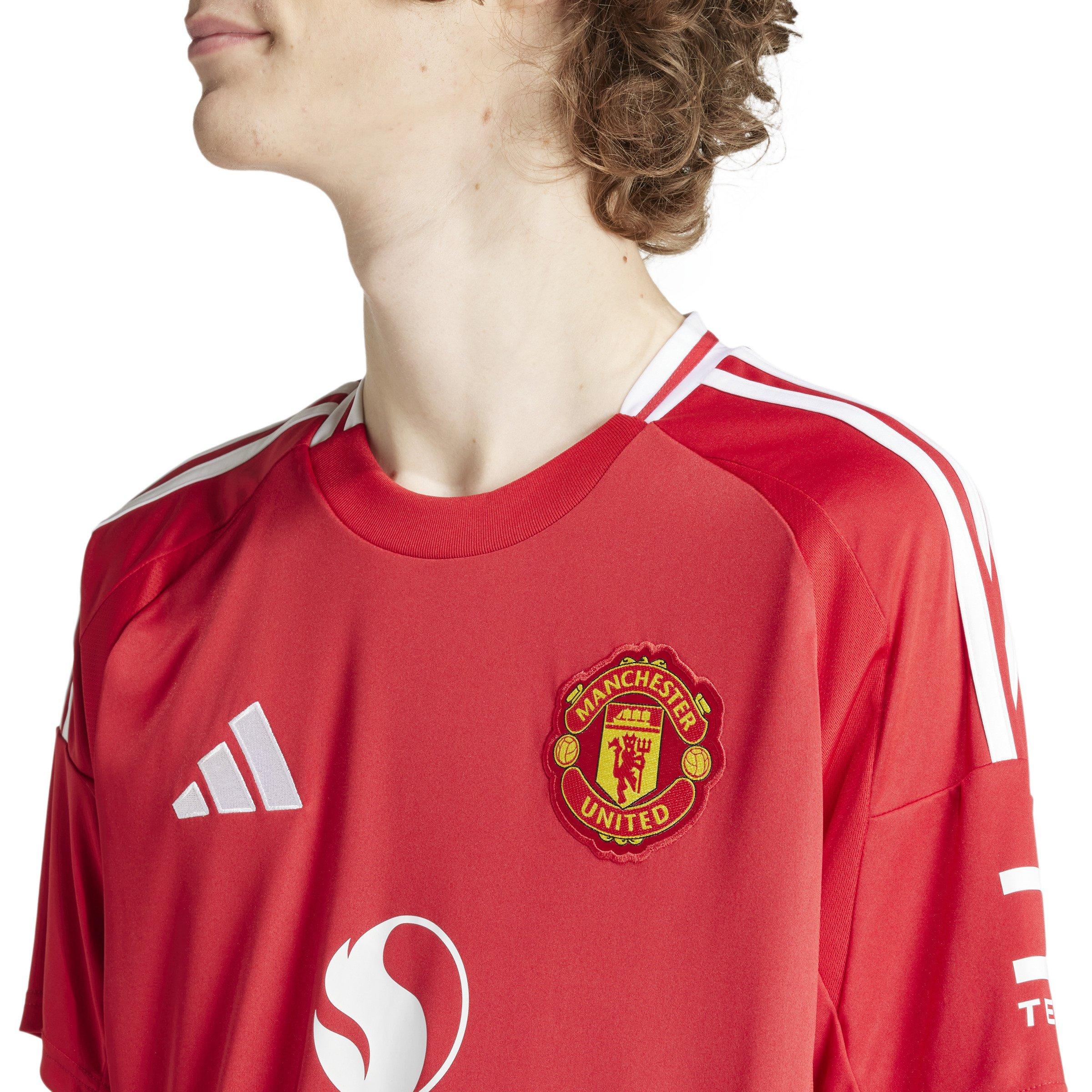 Kids Boys Manchester United 24/25 Home Jersey, Red, A701_ONE, large image number 3