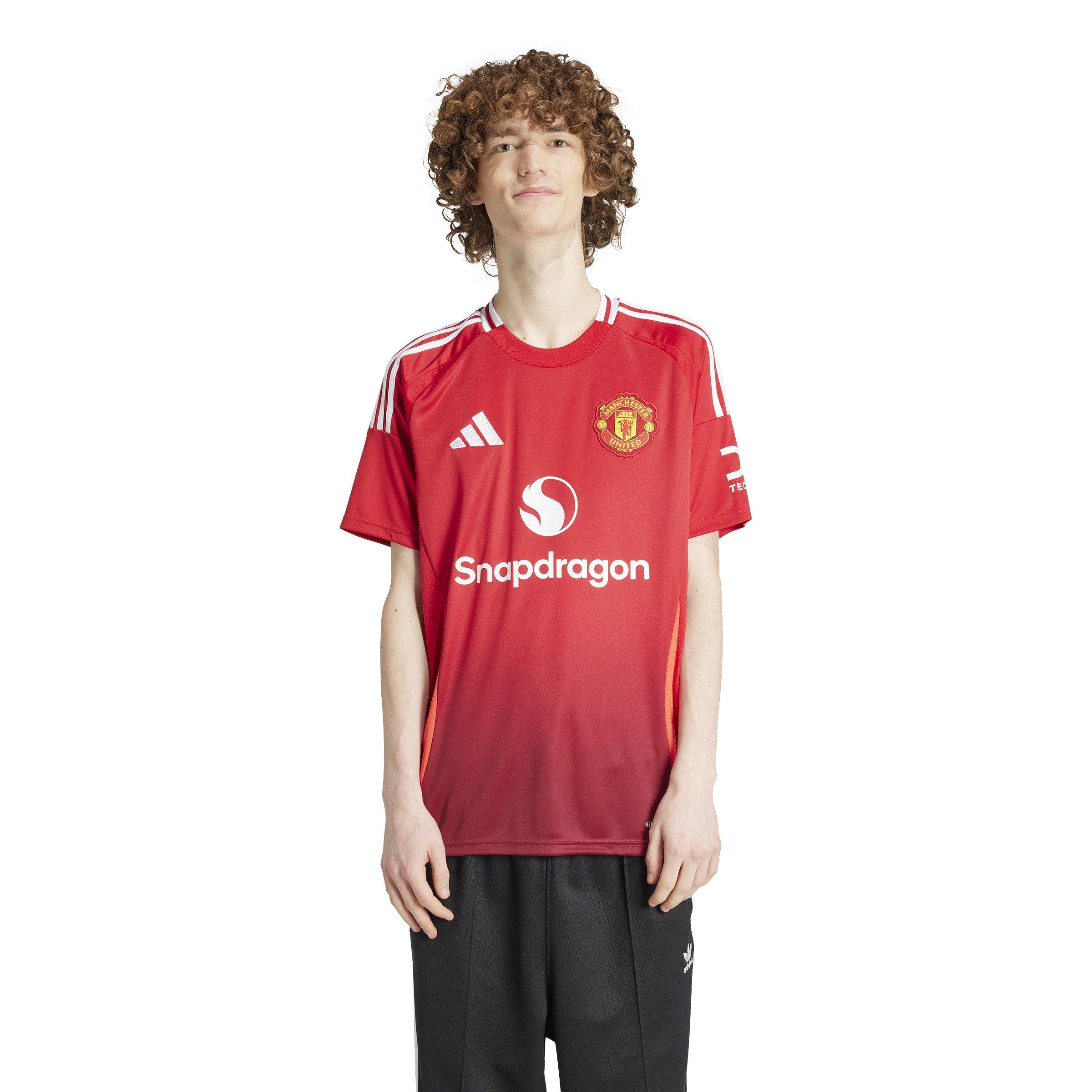 Kids Boys Manchester United 24/25 Home Jersey, Red, A701_ONE, large image number 5